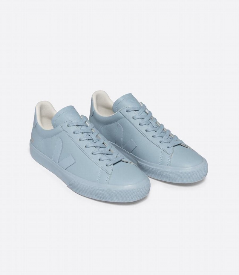 Χαμηλα Sneakers ανδρικα Veja Campo Chromefree δερματινα μπλε | KHW5294RY