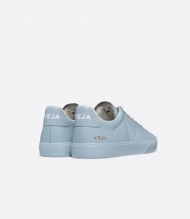 Χαμηλα Sneakers ανδρικα Veja Campo Chromefree δερματινα μπλε | KHW5294RY