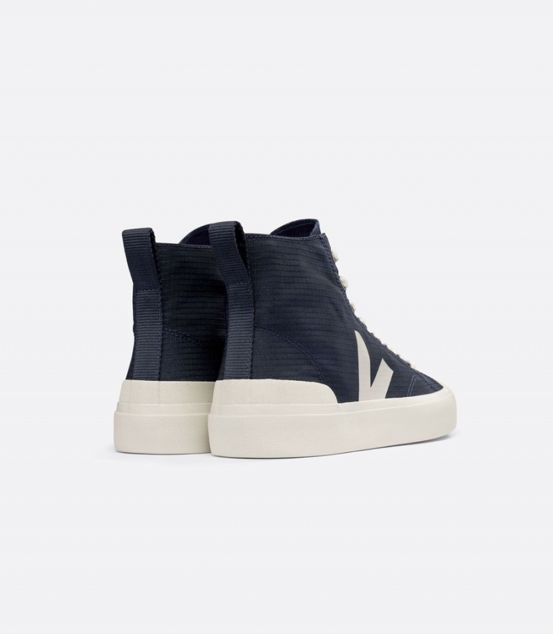 Ψηλα Sneakers ανδρικα Veja Wata II Ripstop Βάρκας βαθυ μπλε | FQO3786WL