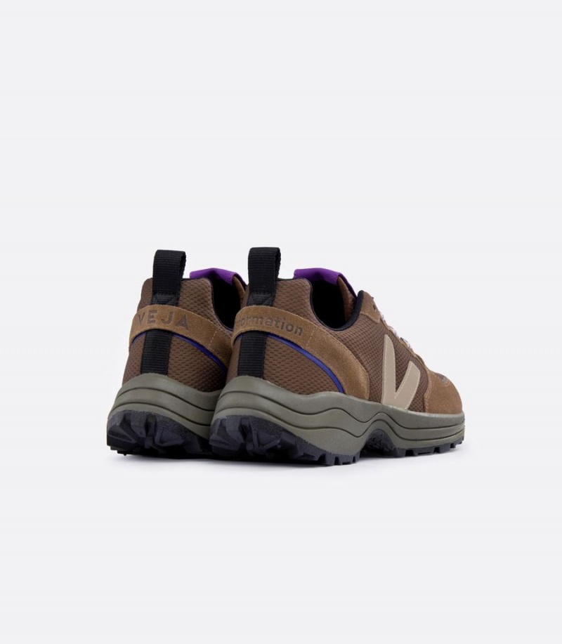 Παπουτσια για Τρεξιμο γυναικεια Veja Venturi Alveomesh X Reformation Walnut σκούρο καφε μωβ | AYV4259DY